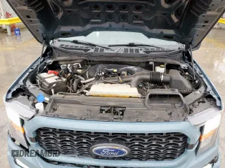 2023 Ford F-150 XL with VIN 1FTEW1CP3PKF86310, listed as a Copart auction lot 60575065 with 29,548 mi miles and Salvage title. Bid and sale history available at DreamBid. Image 11.