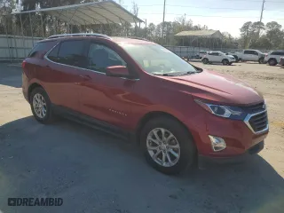 2020 Chevrolet Equinox LT with VIN 2GNAXKEV4L6265412, listed as a Copart auction lot 46495915 with 75,027 mi miles and Salvage Title. Bid and sale history available at carsss.com. Image 4.