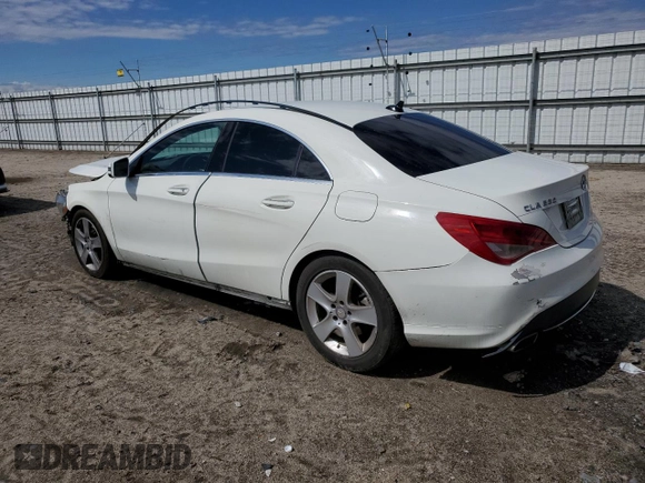 2015 Mercedes-Benz CLA 250 with VIN WDDSJ4EB3FN171947, listed as a Copart auction lot 64837573 with Not Provided miles and . Bid and sale history available at DreamBid. Image 2.