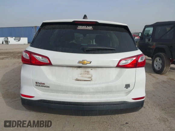 2020 Chevrolet Equinox LS with VIN 3GNAXHEV0LS591907, listed as a IAAI auction lot 41834530 with 81,093 mi miles and . Bid and sale history available at DreamBid. Image 17.