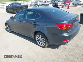 2006 Lexus IS 250 z VIN JTHCK262465007863, wystawiony jako IAAI lot #42231541 z przebiegiem 173 919 mil mil oraz . Historia ofert i sprzedaży dostępna na DreamBid. Obrazek 3.