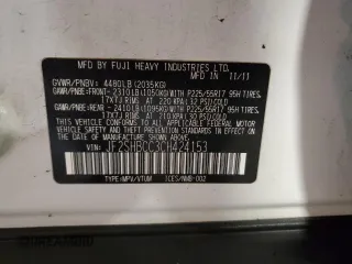 2012 Subaru Forester 2.5X Premium with VIN JF2SHBCC3CH424153, listed as a Copart auction lot 44982405 with 99,693 mi miles and Salvage Title. Bid and sale history available at carsss.com. Image 13.