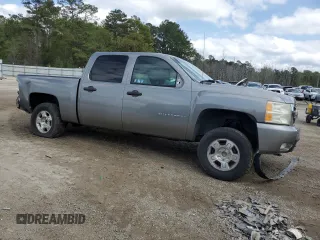 2007 Chevrolet Silverado 1500 1LT with VIN 2GCEC13J271700706, listed as a Copart auction lot 50018355 with Not Provided miles and Salvage Title. Bid and sale history available at DreamBid. Image 4.