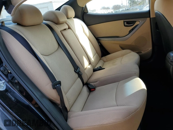 2013 Hyundai Elantra GLS z VIN 5NPDH4AE9DH388396, wystawiony jako Copart lot #48614055 z przebiegiem 96 982 mil mil oraz Szkoda całkowita • Salvage title. Historia ofert i sprzedaży dostępna na DreamBid. Obrazek 10.