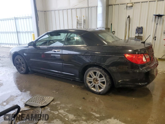 2008 Chrysler Sebring Limited with VIN 1C3LC65M18N262311, listed as a Copart auction lot 86276034 with 67,293 mi miles and Clean Title. Bid and sale history available at carsss.com. Image 2.