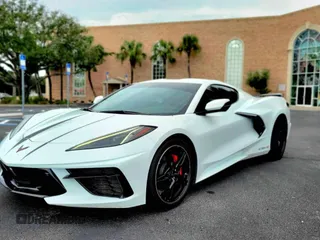 2021 Chevrolet Corvette 2LT with VIN 1G1YB2D41M5101362, listed as a Copart auction lot 88037045 with 16,993 mi miles and Clean Title. Bid and sale history available at carsss.com. Image 2.