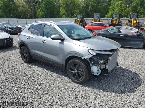 2024 Buick Encore GX Sport Touring with VIN KL4AMDSL9RB144973, listed as a Copart auction lot 51914905 with 2,963 mi miles and Salvage Title. Bid and sale history available at carsss.com. Image 4.
