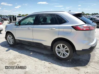 2019 Ford Edge SEL with VIN 2FMPK4J90KBB40298, listed as a Copart auction lot 56953585 with 110,639 mi miles and Salvage title. Bid and sale history available at DreamBid. Image 2.