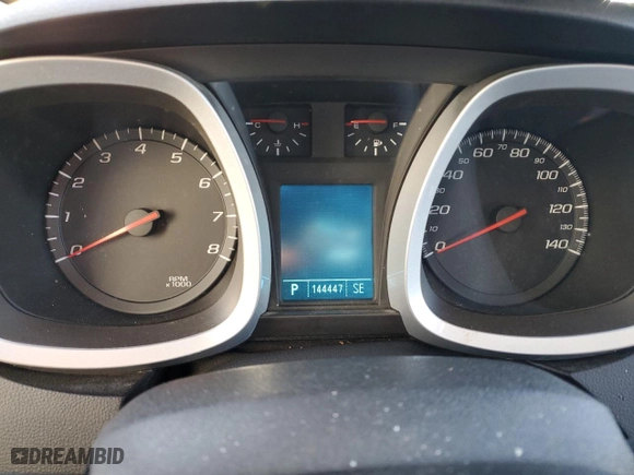 2010 Chevrolet Equinox LT w/1LT with VIN 2CNFLEEY0A6239758, listed as a Copart auction lot 47397025 with 144,447 mi miles and Salvage Title. Bid and sale history available at carsss.com. Image 9.