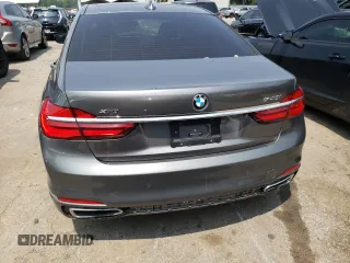 2017 BMW 7 Series 740i xDrive with VIN WBA7E4C56HGU99420, listed as a Copart auction lot 51167683 with 0 mi miles. Bid and sale history available at carsss.com. Image 6.