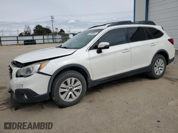 2015 Subaru Outback Premium with VIN 4S4BSBFC0F3270123, listed as a Copart auction lot 52386865 with 156,431 mi miles and Salvage title. Bid and sale history available at DreamBid. Image 1.