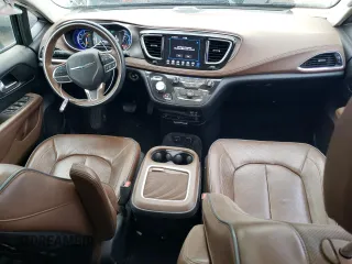 2018 Chrysler Pacifica Hybrid Limited with VIN 2C4RC1N7XJR230386, listed as a Copart auction lot 47252655 with 99,109 mi miles and Salvage title. Bid and sale history available at DreamBid. Image 8.