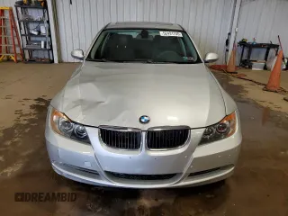 2007 BMW 3 Series 328i with VIN WBAVC53507FZ72395, listed as a Copart auction lot 52431745 with 149,634 mi miles and Salvage Title. Bid and sale history available at carsss.com. Image 5.