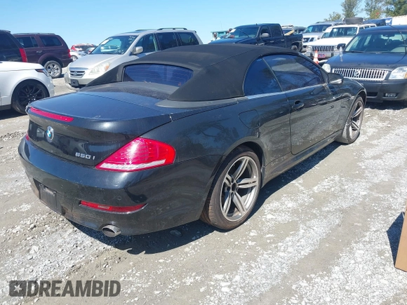 2008 BMW 6 Series 650i with VIN WBAEB53558CX63336, listed as a IAAI auction lot 41780773 with 169,556 mi miles. Bid and sale history available at carsss.com. Image 4.