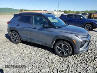 2021 Chevrolet TrailBlazer RS with VIN KL79MTSL1MB005722, listed as a Copart auction lot 47117804 with 79,070 mi miles. Bid and sale history available at carsss.com. Image 4.
