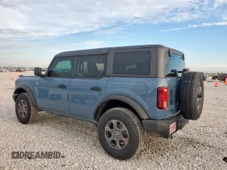 2024 Ford Bronco Big Bend with VIN 1FMDE7BH7RLB38639, listed as a Copart auction lot 57882975 with 1,519 mi miles and Salvage title. Bid and sale history available at DreamBid. Image 2.