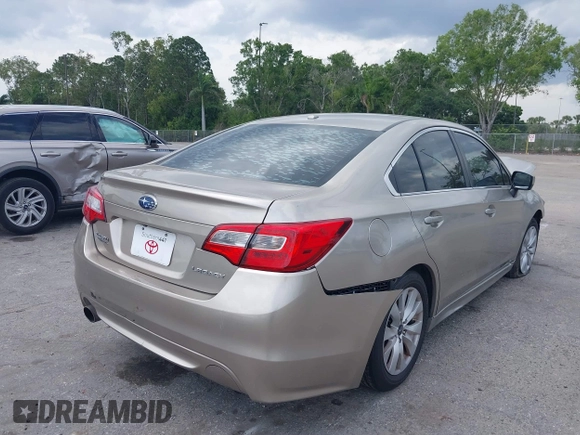 2015 Subaru Legacy Premium with VIN 4S3BNBD62F3002361, listed as a IAAI auction lot 42080885 with 77,759 mi miles and . Bid and sale history available at DreamBid. Image 4.