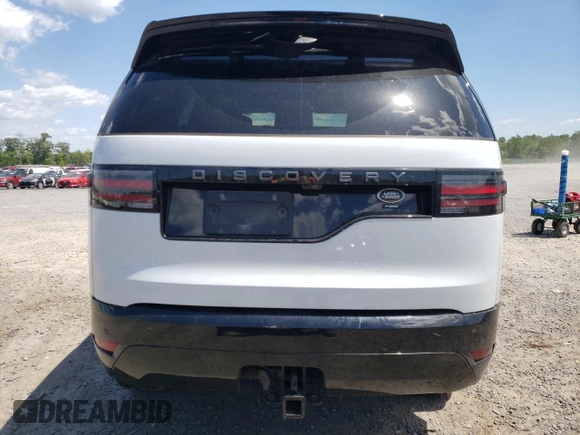 2022 Land Rover Discovery HSE R-Dynamic with VIN SALRM4EU5N2460693, listed as a Copart auction lot 58313224 with 38,814 mi miles and Salvage Title. Bid and sale history available at carsss.com. Image 6.