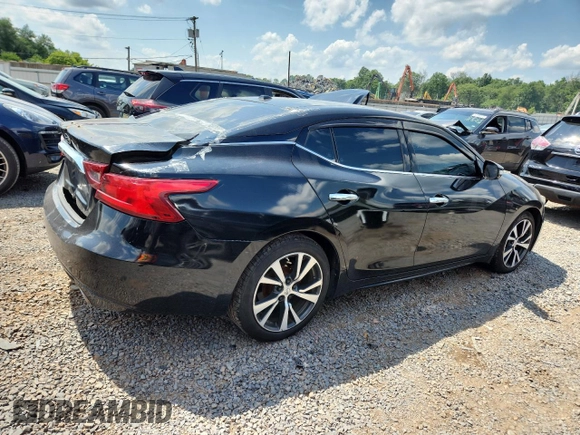 2017 Nissan Maxima S with VIN 1N4AA6AP8HC404325, listed as a Copart auction lot 62831035 with 96,042 mi miles and Salvage title. Bid and sale history available at DreamBid. Image 3.
