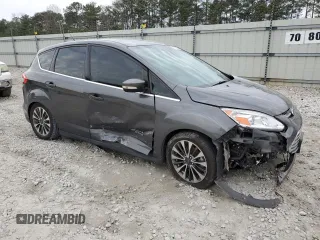 2017 Ford C-Max Energi Titanium with VIN 1FADP5FU0HL103777, listed as a Copart auction lot 41293034 with 84,459 mi miles. Bid and sale history available at carsss.com. Image 4.