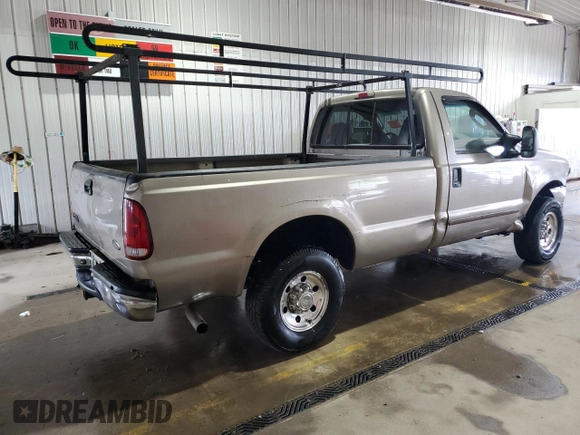 2004 Ford F-250 XL with VIN 1FTNF21L74EA64859, listed as a Copart auction lot 60397875 with 268,149 mi miles and Salvage title. Bid and sale history available at DreamBid. Image 3.