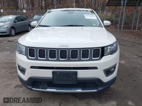 2021 Jeep Compass Limited with VIN 3C4NJCCB3MT573534, listed as a IAAI auction lot 40958890 with 74,147 mi miles. Bid and sale history available at carsss.com. Image 12.