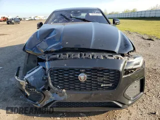 2021 Jaguar XF R-Dynamic SE with VIN SAJBL4GX2MCY89142, listed as a Copart auction lot 50455035 with 81,184 mi miles and Salvage Title. Bid and sale history available at carsss.com. Image 5.