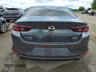 2019 Mazda 3 S Carbon Edition with VIN JM1BPBCM3K1123710, listed as a Copart auction lot 63765644 with 137,243 mi miles and Salvage title. Bid and sale history available at DreamBid. Image 6.