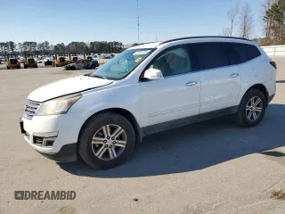 2016 Chevrolet Traverse LT z VIN 1GNKRHKD1GJ269567, wystawiony jako Copart lot #48296105 z przebiegiem 137 947 mil mil oraz Szkoda całkowita • Salvage title. Historia ofert i sprzedaży dostępna na DreamBid. Obrazek 1.