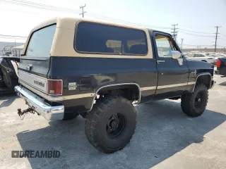 1984 Chevrolet Blazer с VIN 1G8EK18L7EF103967, выставлен на аукционе Copart как лот 64859625 с пробегом 53 760 миль миль и Чистый • Clean title. История ставок и продаж доступна на DreamBid. Изображение 3.