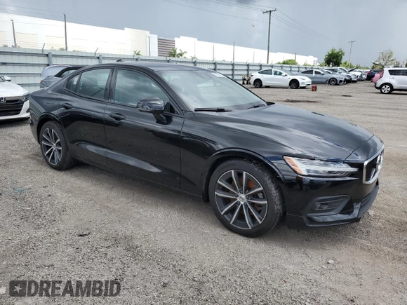2021 Volvo S60 Momentum with VIN 7JR102FK0MG080908, listed as a Copart auction lot 60000434 with 50,684 mi miles and Non Repairable. Bid and sale history available at carsss.com. Image 4.
