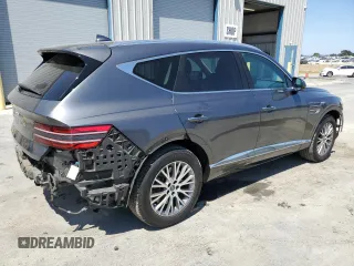2021 Genesis GV80 with VIN KMUHB4SB7MU040137, listed as a Copart auction lot 65228045 with 74,658 mi miles and Salvage title. Bid and sale history available at DreamBid. Image 3.