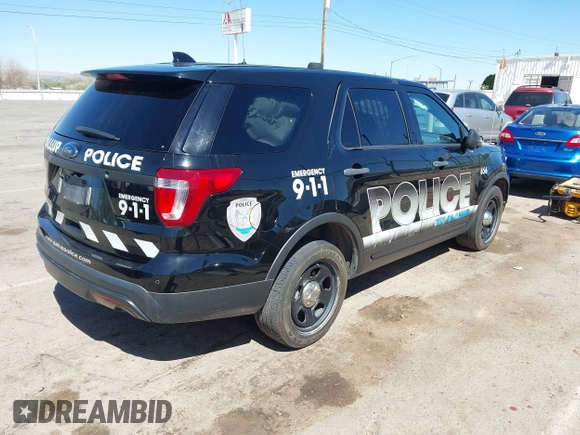 2017 Ford Police Interceptor Utility с VIN 1FM5K8AT0HGD14009, выставлен на аукционе IAAI как лот 42050424 с пробегом 100 050 миль миль и . История ставок и продаж доступна на DreamBid. Изображение 4.