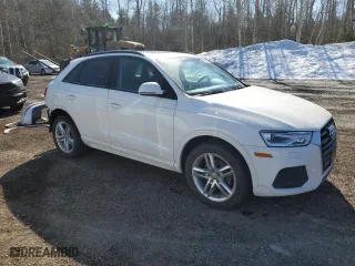 2017 Audi Q3 Premium with VIN WA1ECCFS1HR000761, listed as a Copart auction lot 49047005 with 85,152 mi miles and Salvage Title. Bid and sale history available at carsss.com. Image 4.