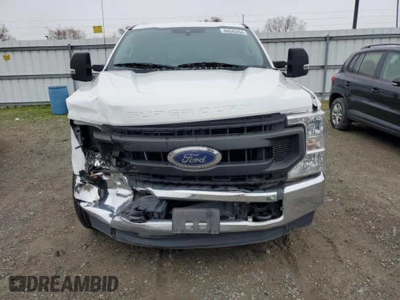 2020 Ford F-250 XL with VIN 1FT7X2A68LEE08102, listed as a Copart auction lot 84545454 with 119,381 mi miles and Salvage title. Bid and sale history available at DreamBid. Image 5.