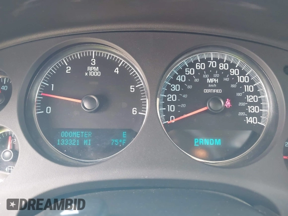 2013 Chevrolet Tahoe Commercial with VIN 1GNLC2E07DR266441, listed as a IAAI auction lot 42062162 with 133,321 mi miles and . Bid and sale history available at DreamBid. Image 7.