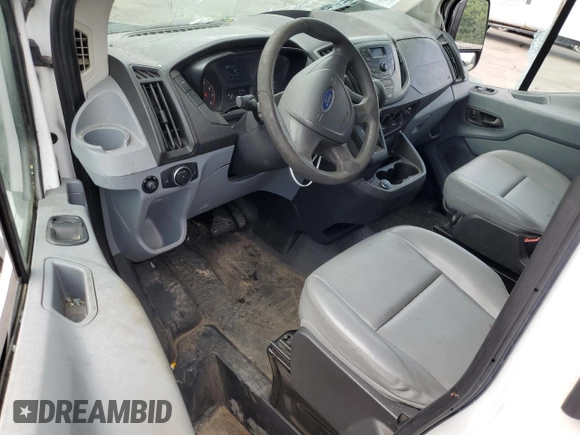 2017 Ford Transit Cargo z VIN 1FTBW2CM3HKB45373, wystawiony jako Copart lot #63834005 z przebiegiem 52 155 mil mil oraz Szkoda całkowita • Salvage title. Historia ofert i sprzedaży dostępna na DreamBid. Obrazek 8.