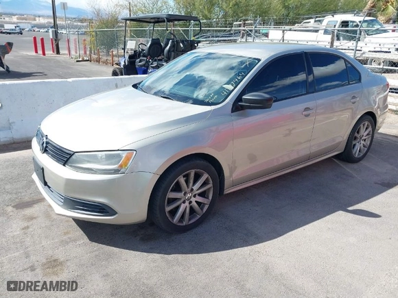2013 Volkswagen Jetta Sedan S with VIN 3VW2K7AJ8DM242716, listed as a IAAI auction lot 41797464 with 143,030 mi miles. Bid and sale history available at carsss.com. Image 2.