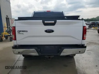 2015 Ford F-150 XLT with VIN 1FTEW1EPXFKD35425, listed as a Copart auction lot 56944155 with 137,610 mi miles and Salvage title. Bid and sale history available at DreamBid. Image 6.