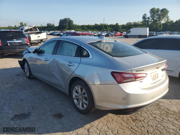 2020 Chevrolet Malibu LT with VIN 1G1ZD5STXLF070468, listed as a Copart auction lot 44181675 with 0 mi miles and Salvage Title. Bid and sale history available at carsss.com. Image 2.