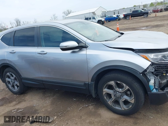 2019 Honda CR-V EX with VIN 2HKRW2H5XKH638800, listed as a IAAI auction lot 42061457 with 54,440 mi miles. Bid and sale history available at carsss.com. Image 14.