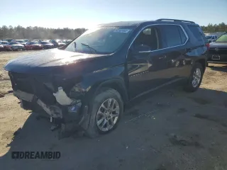 2020 Chevrolet Traverse LT Cloth z VIN 1GNERGKW0LJ238992, wystawiony jako Copart lot #82382453 z przebiegiem Nie podano mil oraz Szkoda całkowita • Salvage title. Historia ofert i sprzedaży dostępna na DreamBid. Obrazek 1.
