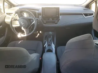 2021 Toyota Corolla Hatchback SE with VIN JTND4MBE5M3106109, listed as a Copart auction lot 80155133 with 27,710 mi miles and Salvage Title. Bid and sale history available at carsss.com. Image 8.