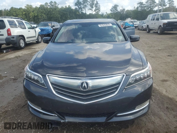 2014 Acura RLX Advance with VIN JH4KC1F93EC004320, listed as a Copart auction lot 61643825 with 80,123 mi miles and Salvage title. Bid and sale history available at DreamBid. Image 5.