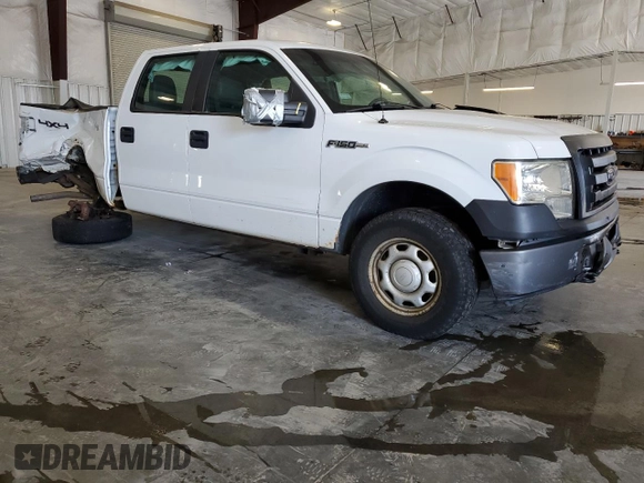2011 Ford F-150 XL with VIN 1FTFW1EFXBKD87241, listed as a Copart auction lot 71577254 with 127,985 mi miles and Salvage Title. Bid and sale history available at carsss.com. Image 4.