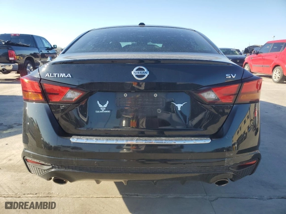 2020 Nissan Altima 2.5 SV with VIN 1N4BL4DVXLC178522, listed as a Copart auction lot 46804625 with 46,480 mi miles and Salvage Title. Bid and sale history available at carsss.com. Image 6.