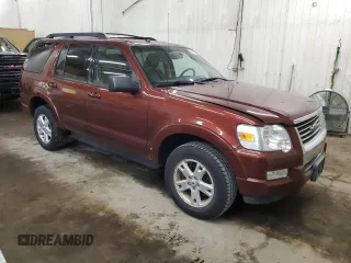 2010 Ford Explorer XLT with VIN 1FMEU7DE6AUA69323, listed as a Copart auction lot 84651344 with 189,507 mi miles and Non repairable. Bid and sale history available at DreamBid. Image 4.