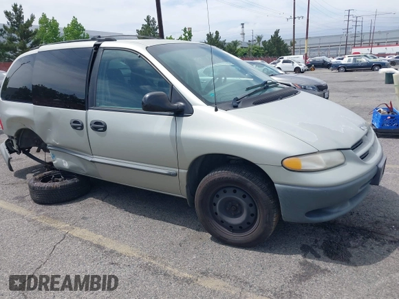 1999 Dodge Caravan with VIN 2B4GP25R4XR414599, listed as a IAAI auction lot 42238285 with 40,551 mi miles and . Bid and sale history available at DreamBid. Image 1.