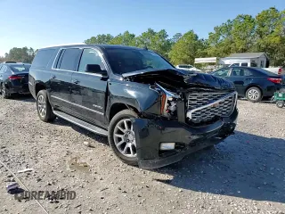 2020 GMC Yukon XL Denali with VIN 1GKS1HKJ0LR175976, listed as a Copart auction lot 85873314 with 51,049 mi miles and Salvage Title. Bid and sale history available at carsss.com. Image 14.
