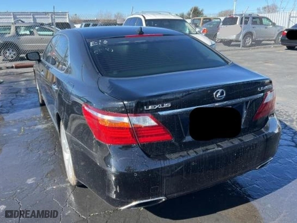2010 Lexus LS 460 L with VIN JTHGL5EF3A5041662, listed as a Copart auction lot 44844355 with NaN miles and Clean Title. Bid and sale history available at carsss.com. Image 3.